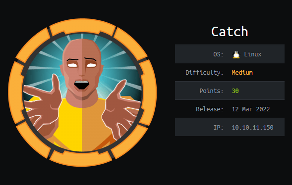 Cover Image for Catch - [HTB]
