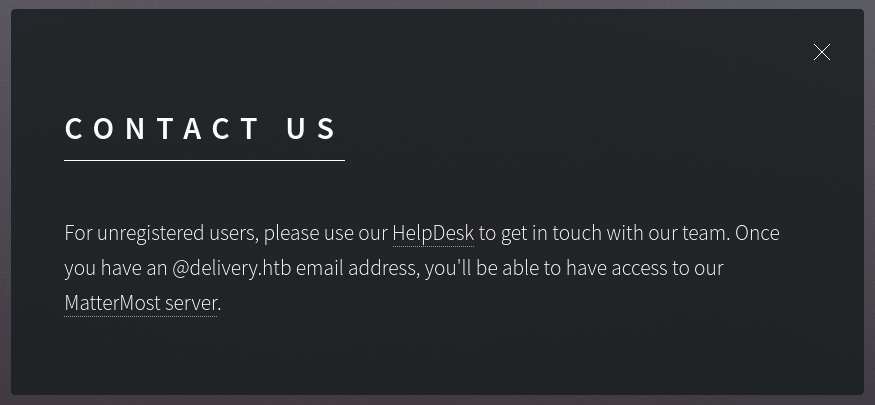 Contact us