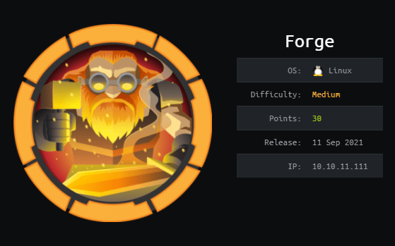 Cover Image for Forge - [HTB]