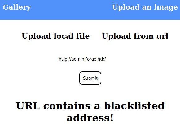 URL error