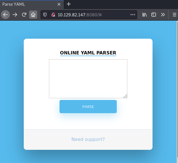 Online YAML Parser