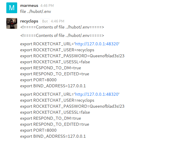 Configuration file