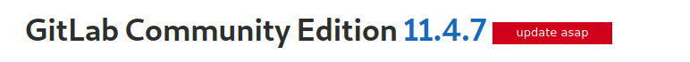 GitLab Version