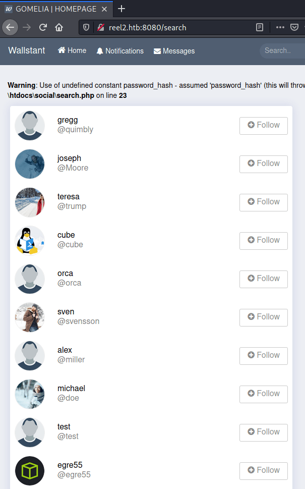 Wallstant users