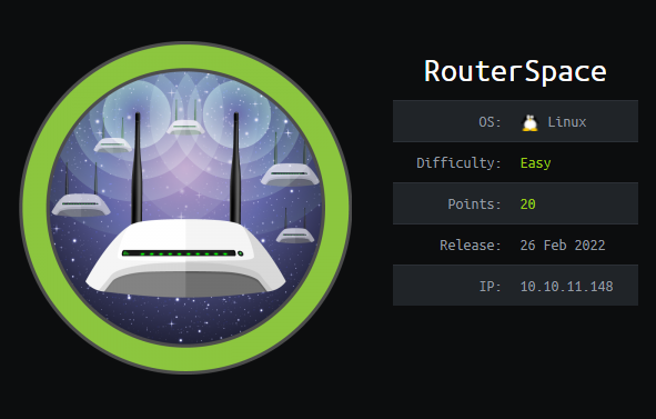 Cover Image for RouterSpace - [HTB]