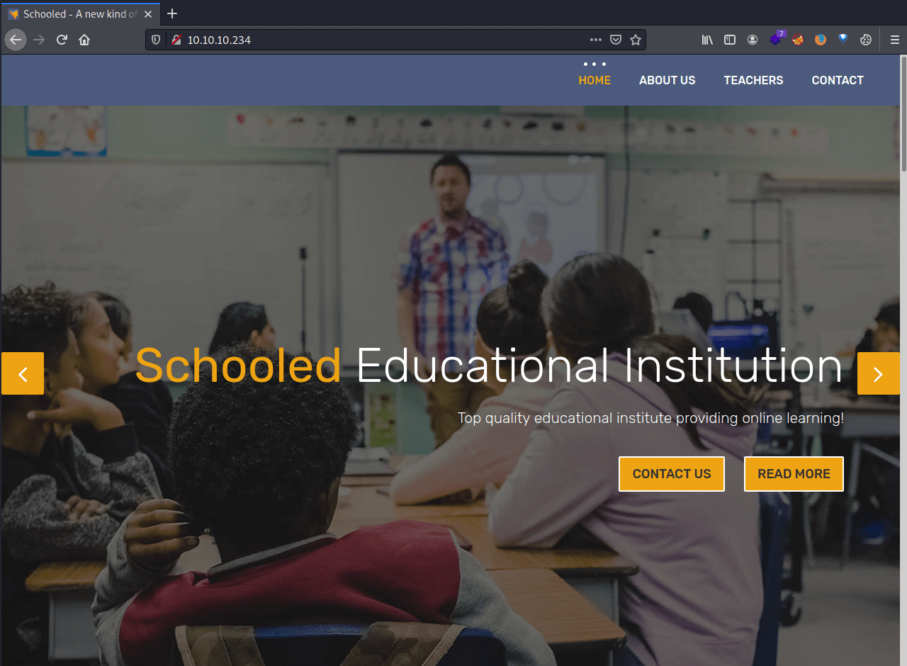 Schooled web