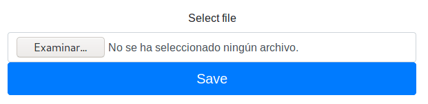 Upload file