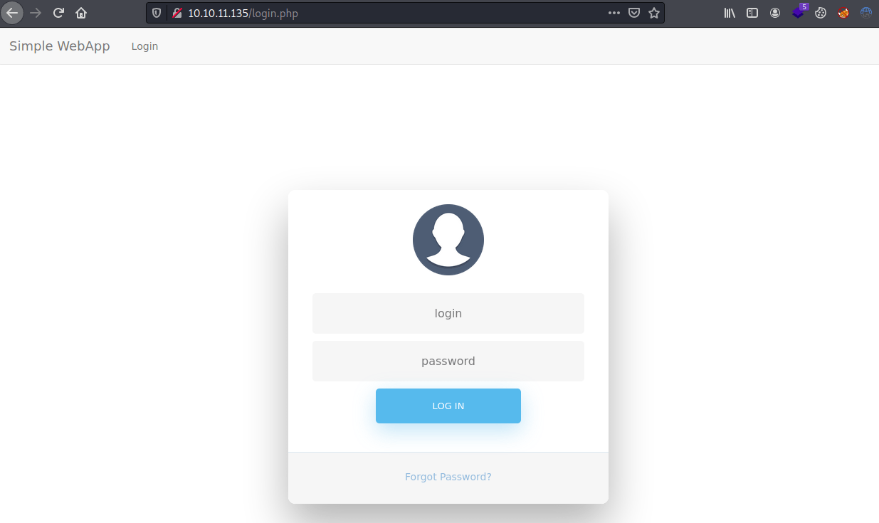 Timing web page