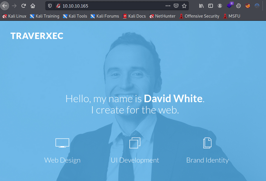 Traverxec web