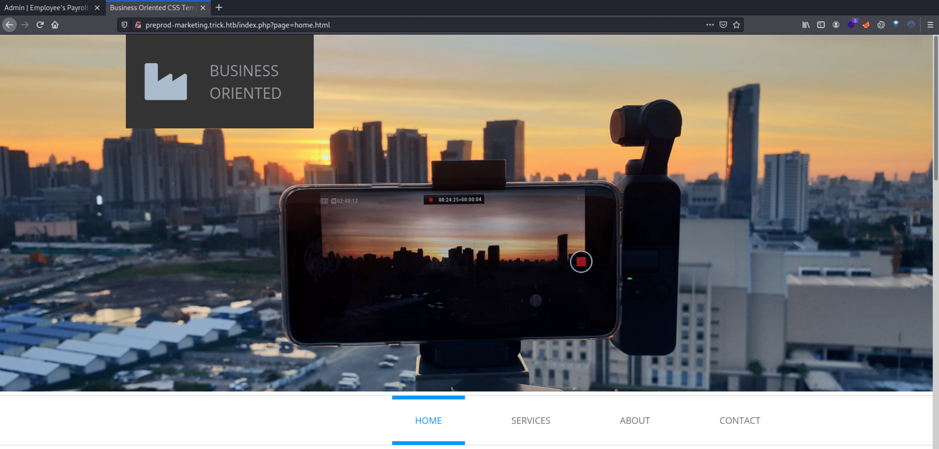 Marketing site