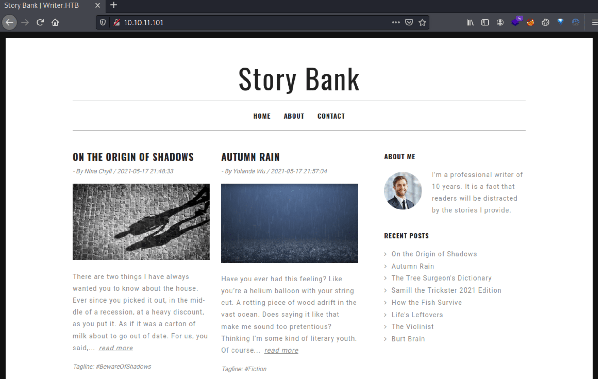 Write WebPage